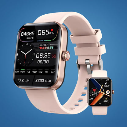 Smart Health Monitoring Watch with Glucose Tracking Features