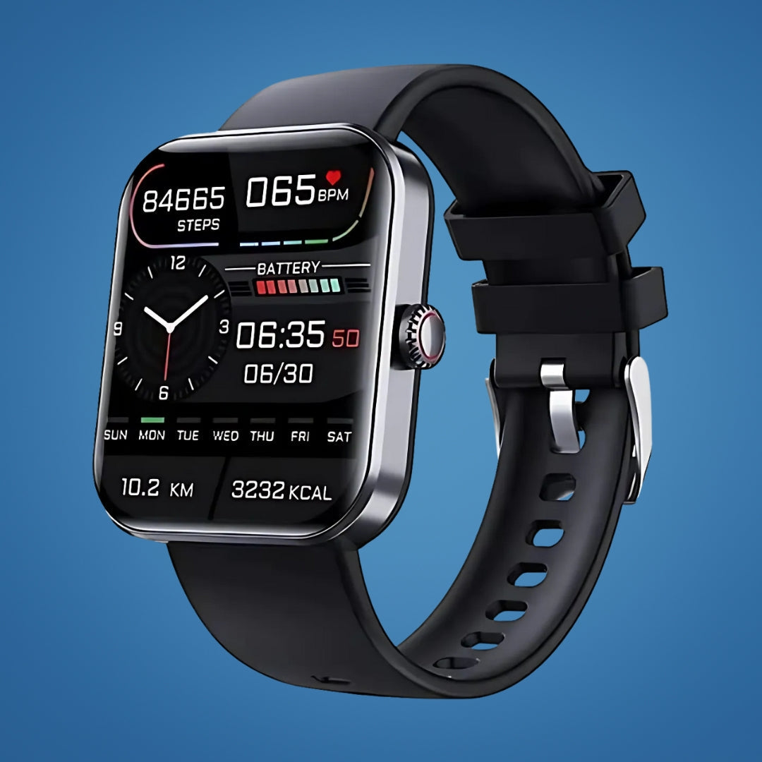 Smart Health Monitoring Watch with Glucose Tracking Features