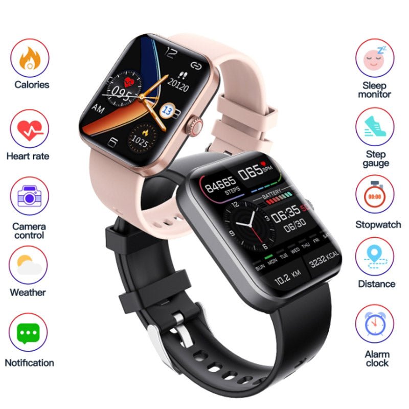 Smart Health Watch with Blood Glucose Wellness Tracking