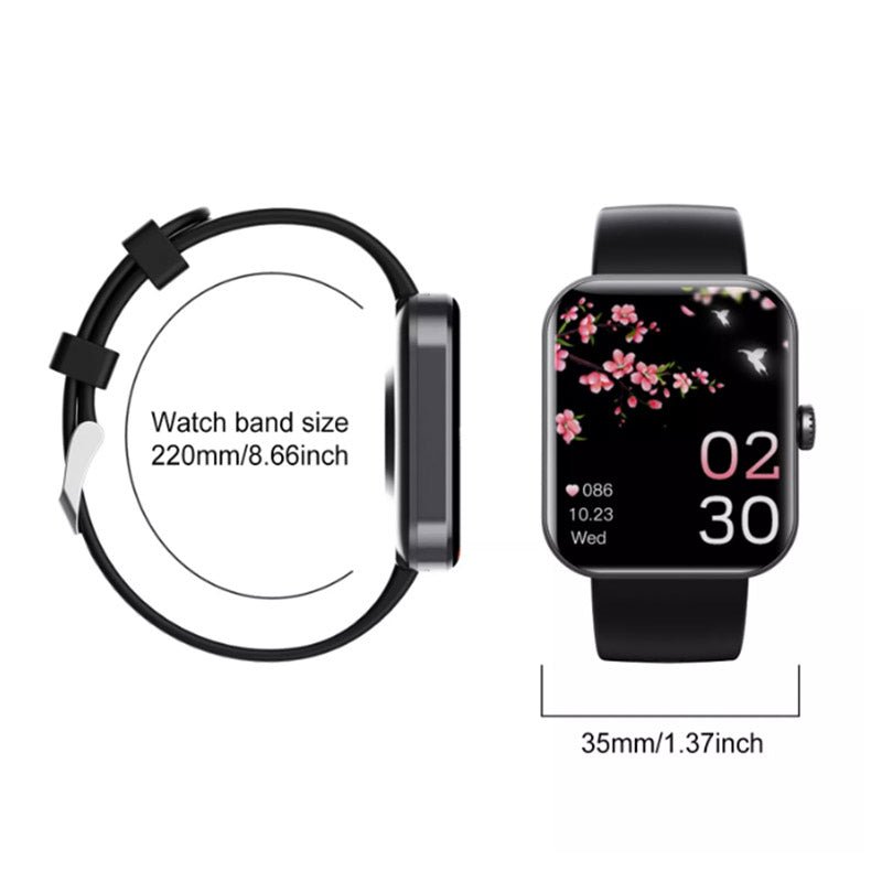 Smart Health Watch with Blood Glucose Wellness Tracking