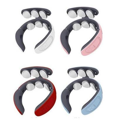 Smart Neck and Shoulder Massager with 6 Massage Heads