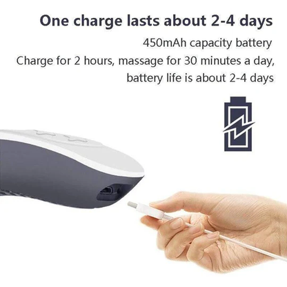 Smart Neck and Shoulder Massager with 6 Massage Heads