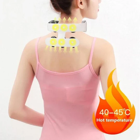 Smart Neck and Shoulder Massager with 6 Massage Heads