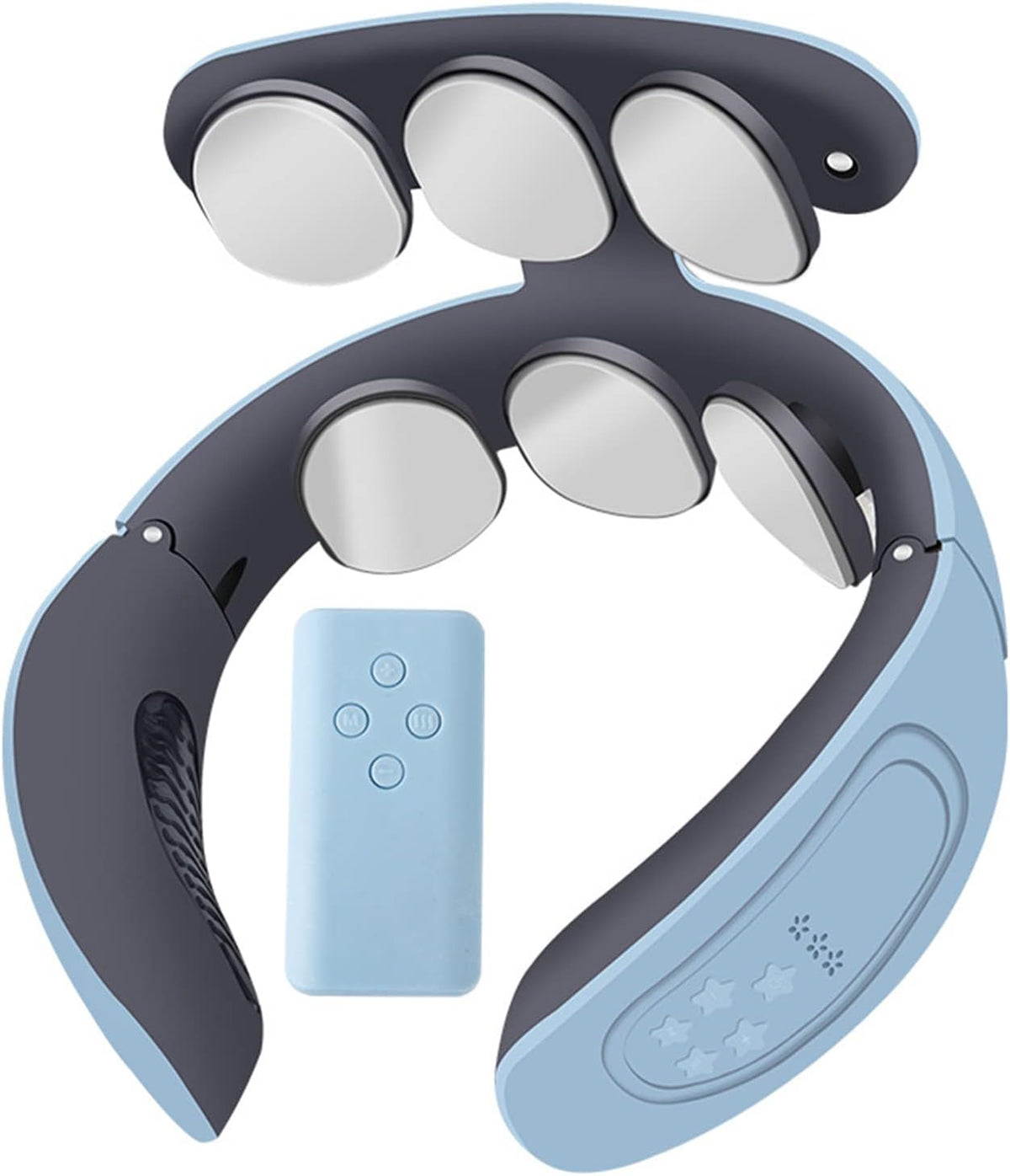 Smart Neck and Shoulder Massager with 6 Massage Heads