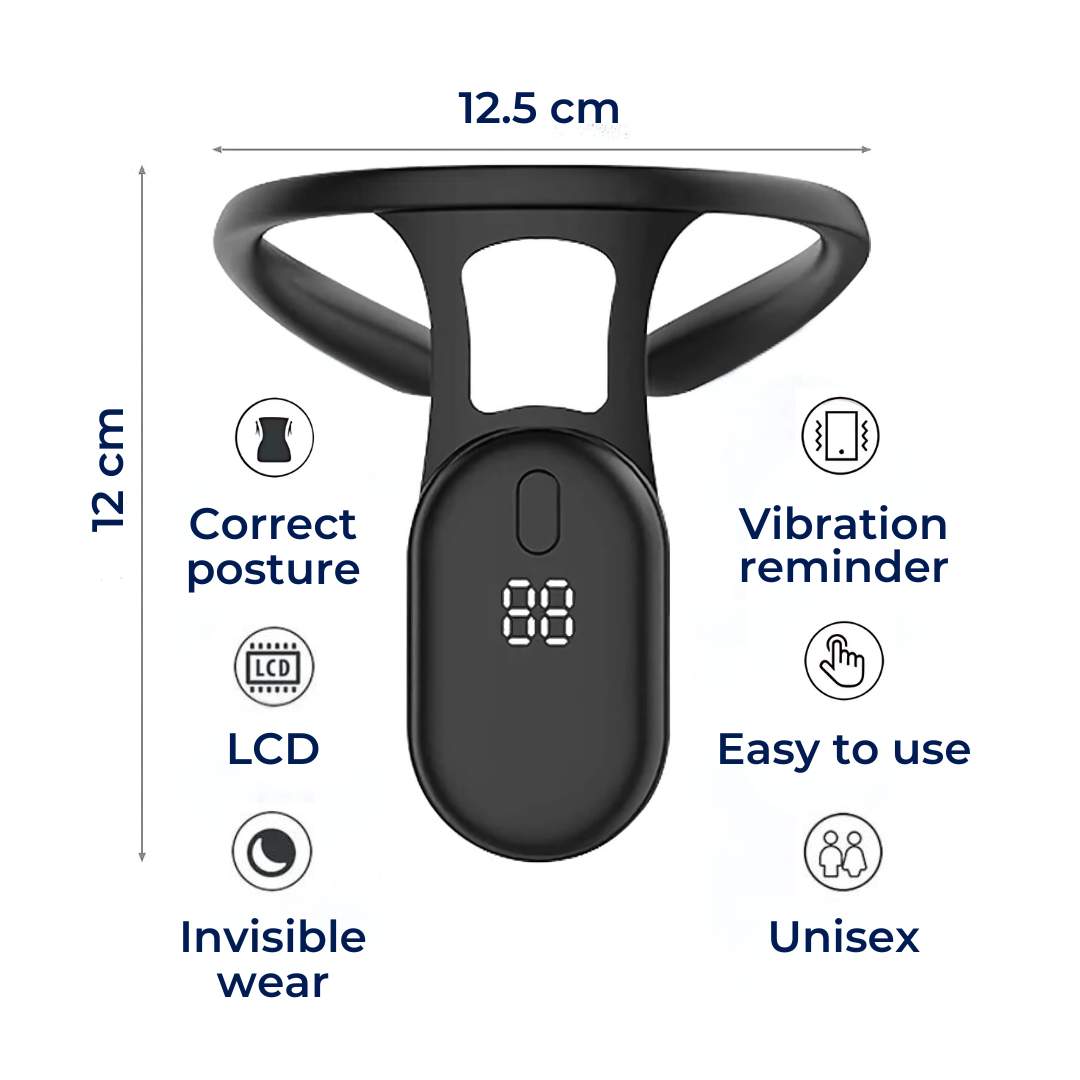 Smart Posture Corrector with Real Time Vibration Reminder