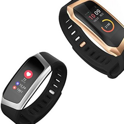 Smart Watch with Heart Rate Blood Pressure and Activity Tracking