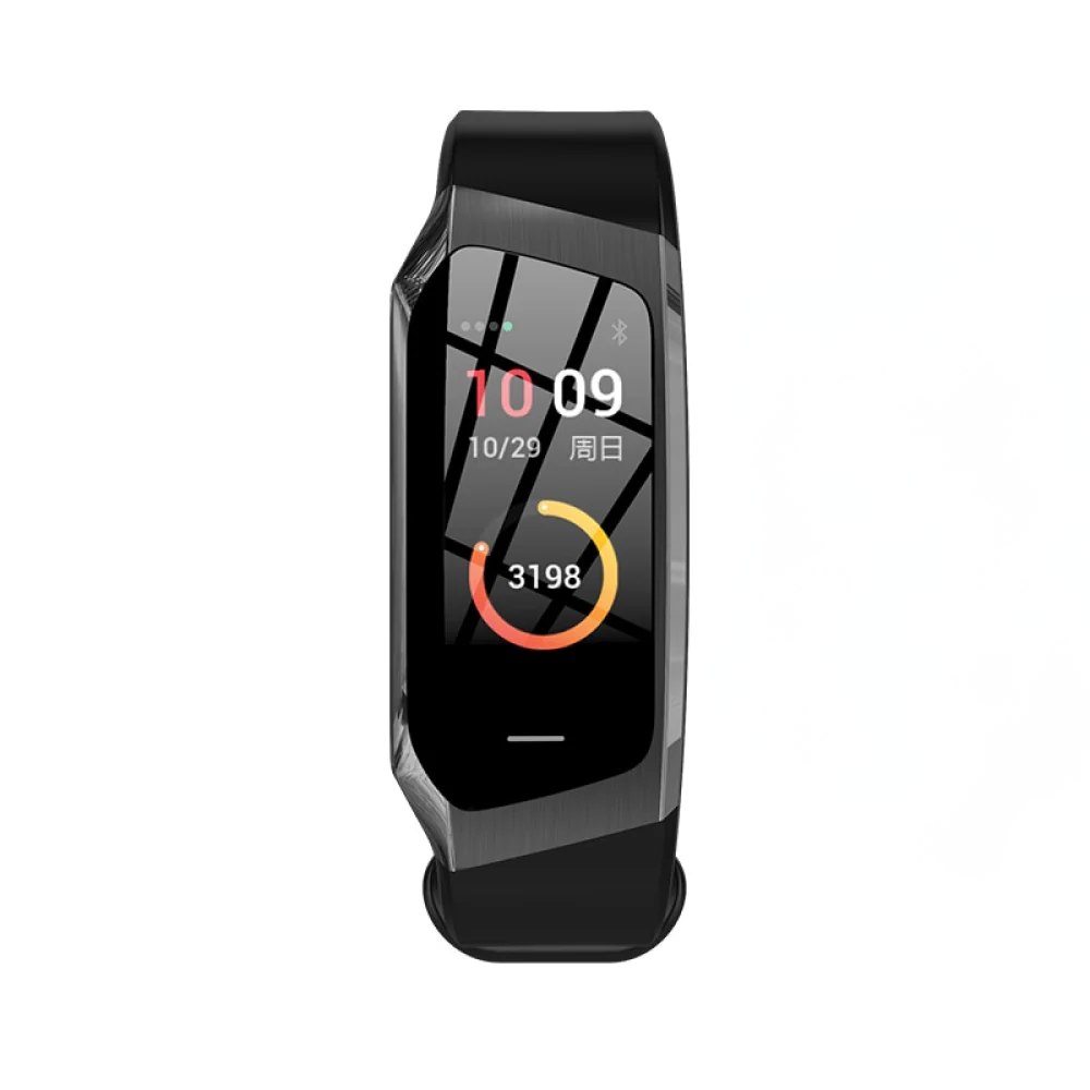 Smart Watch with Heart Rate Blood Pressure and Activity Tracking