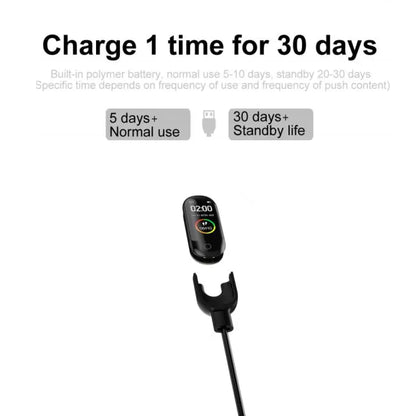Smartwatch Blood Pressure Heart Rate Activity Sleep Monitor