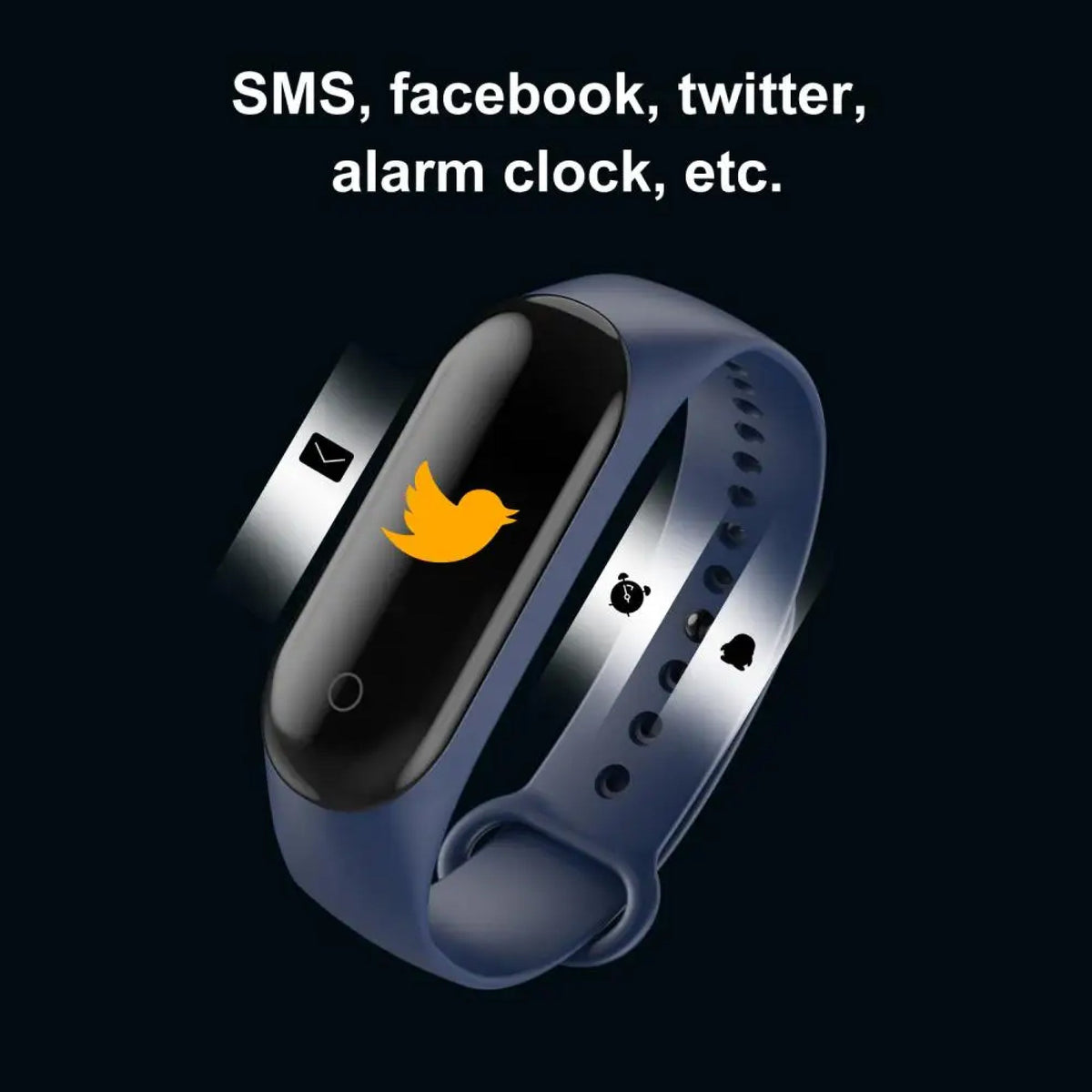 Smartwatch Blood Pressure Heart Rate Activity Sleep Monitor
