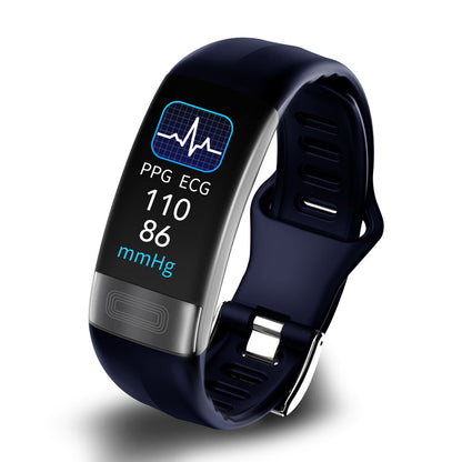 Smartwatch with ECG Heart Rate Blood Pressure and Sleep Tracking