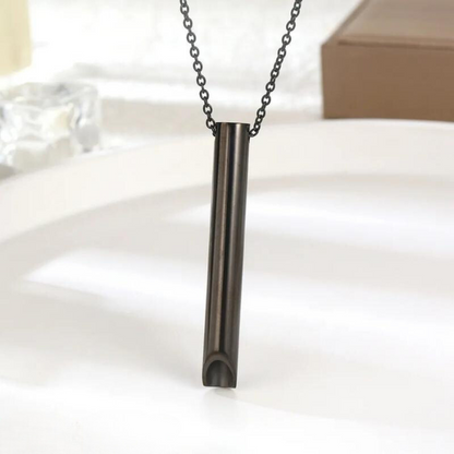 Smoking Cessation Breathing Necklace for Deep Breathing Support