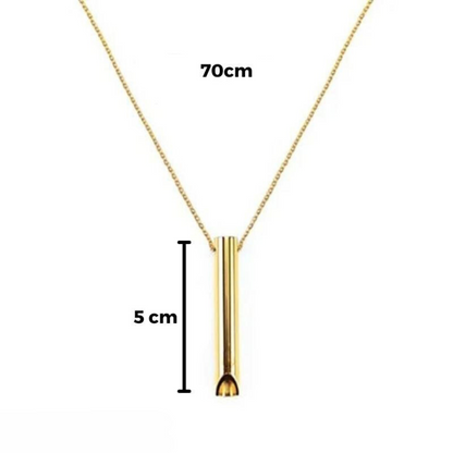 Smoking Cessation Breathing Necklace for Deep Breathing Support