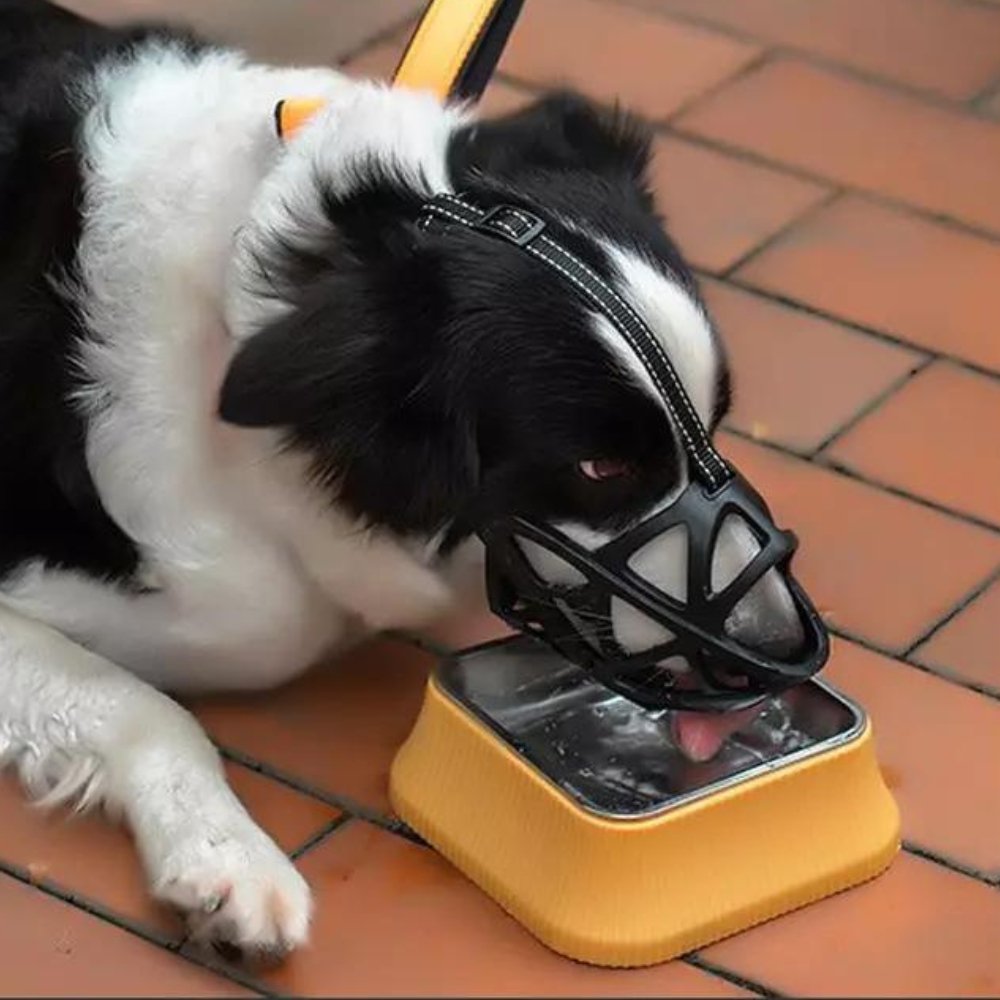 Soft Breathable Dog Muzzle Anti Bite Bark Control Adjustable Lightweight Safety Training Pet Mouth Cover