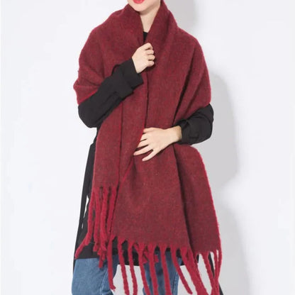 Soft Cashmere Winter Scarf Long Wrap Shawl