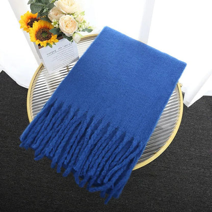Soft Cashmere Winter Scarf Long Wrap Shawl