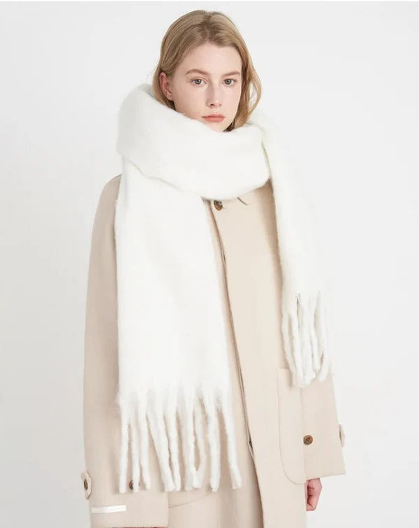 Soft Cashmere Winter Scarf Long Wrap Shawl