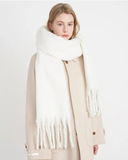 Soft Cashmere Winter Scarf Long Wrap Shawl
