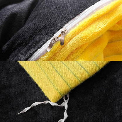 Soft Corduroy Velvet Duvet Cover Bedding Set