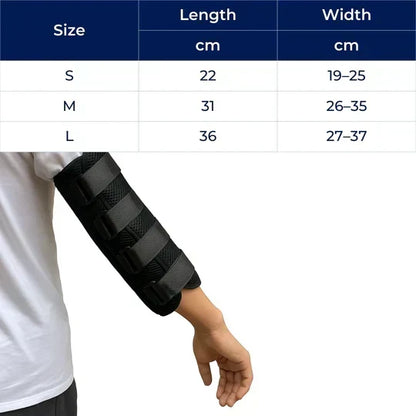 Soft Elbow Brace for Nighttime Support and Immobilization