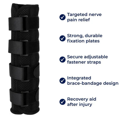 Soft Elbow Brace for Nighttime Support and Immobilization