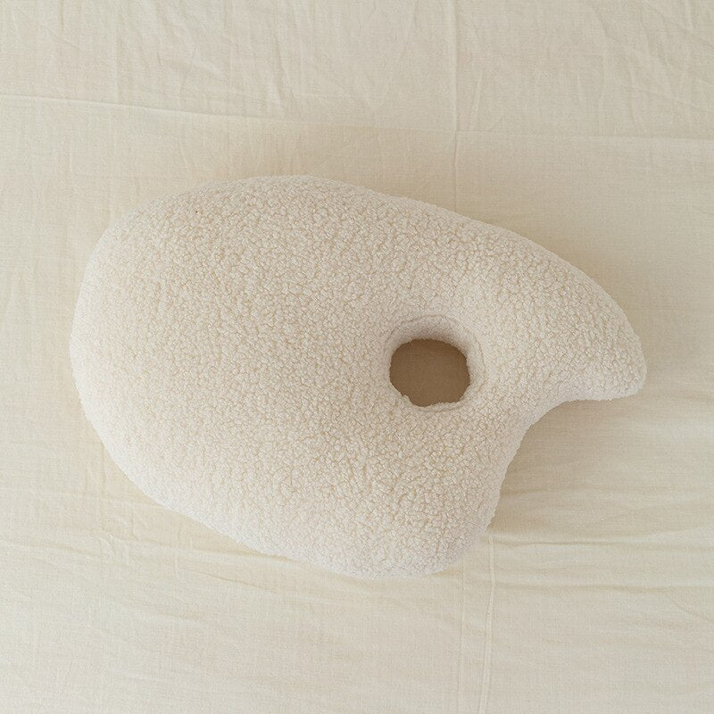 Soft Pebble Throw Cushion Plush Decorative Pillow