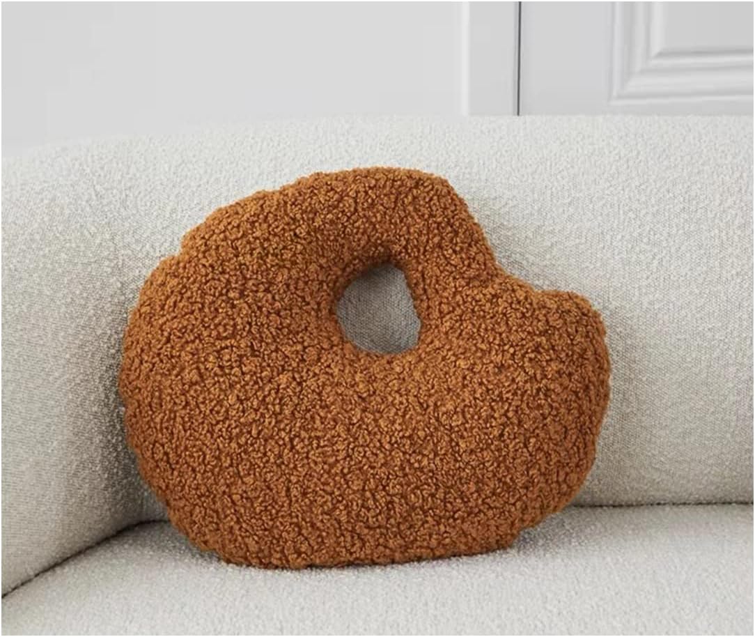 Soft Pebble Throw Cushion Plush Decorative Pillow