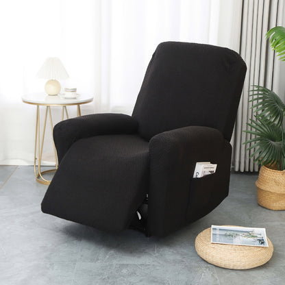 Soft Recliner Chair Cover with Side Pocket