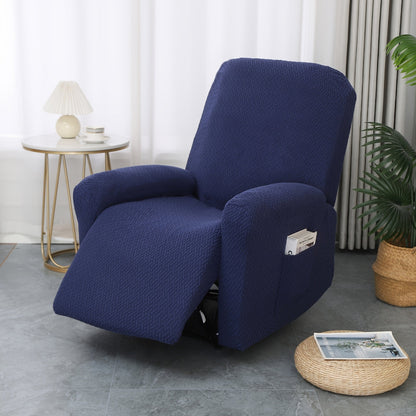 Soft Recliner Chair Cover with Side Pocket