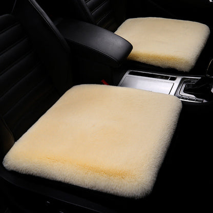 Soft Sheepskin Seat Cushion for Car and Home