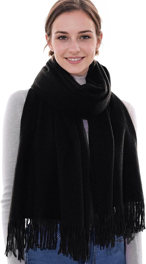 Soft Winter Scarf Long Women's Wrap Shawl