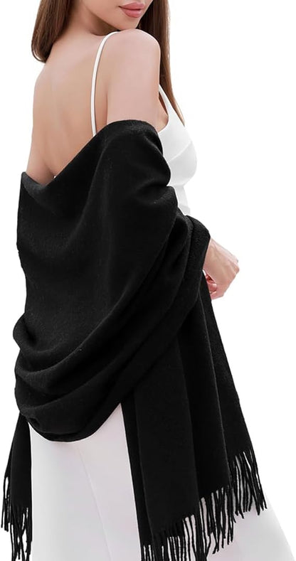 Soft Winter Scarf Long Women's Wrap Shawl