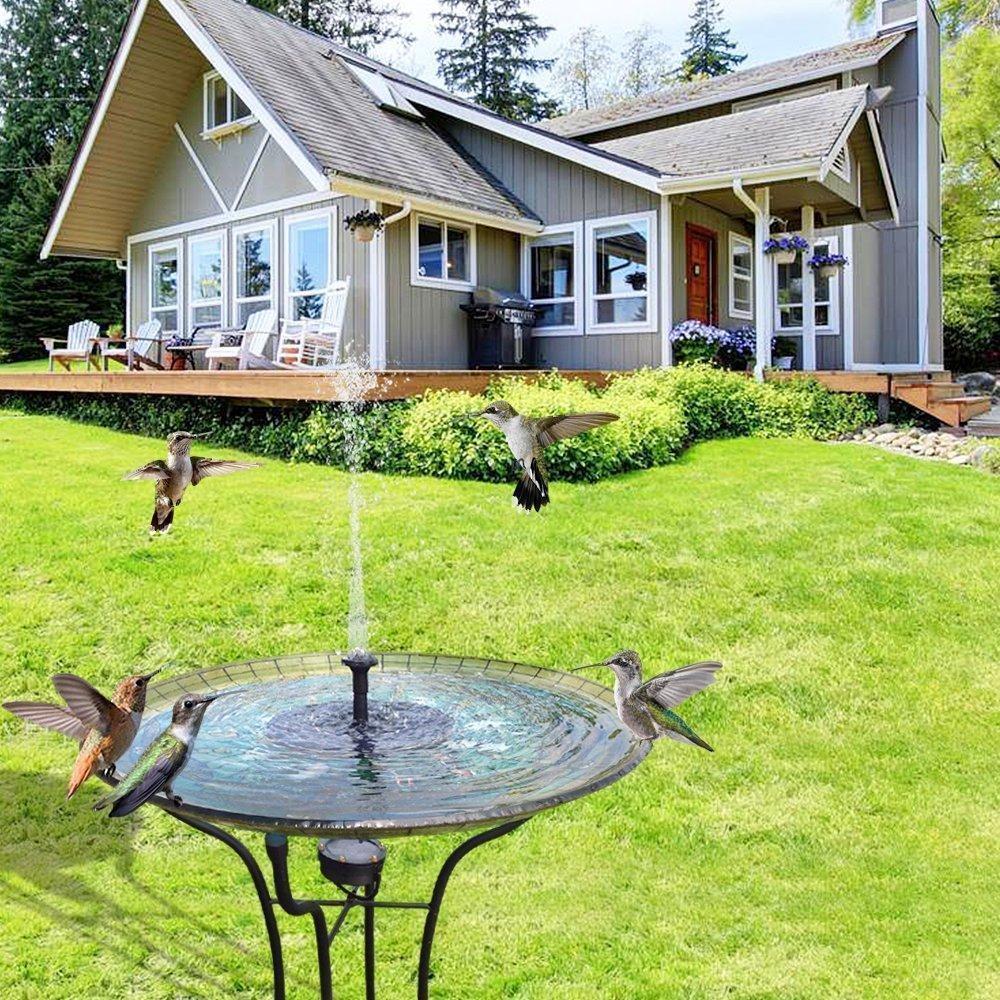 Solar Fountain Pump for Bird Bath Pond and Garden Water Feature