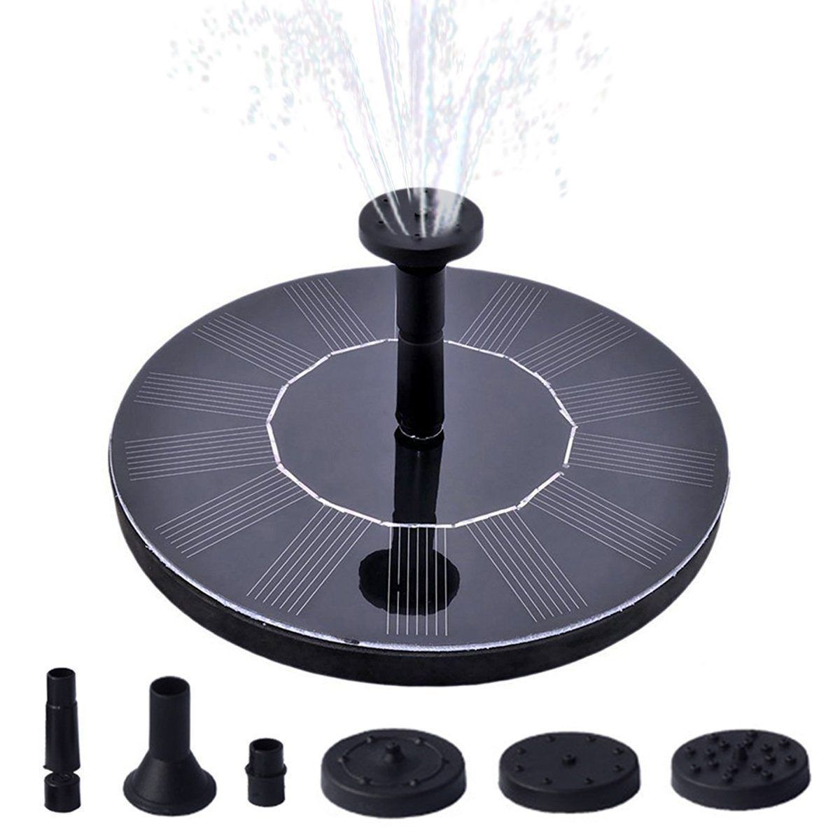 Solar Fountain Pump for Bird Bath Pond and Garden Water Feature