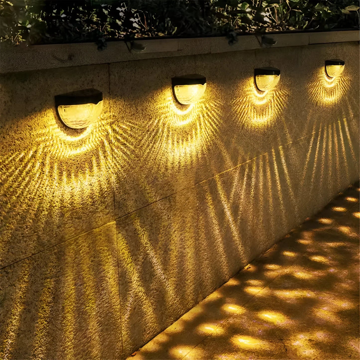 Solar LED Garden Wall Light IP65 Waterproof