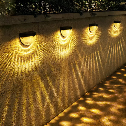 Solar LED Garden Wall Light IP65 Waterproof