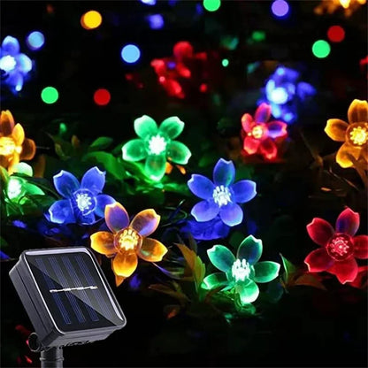 Solar LED String Lights for Garden and Patio