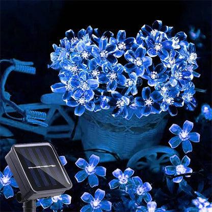 Solar LED String Lights for Garden and Patio