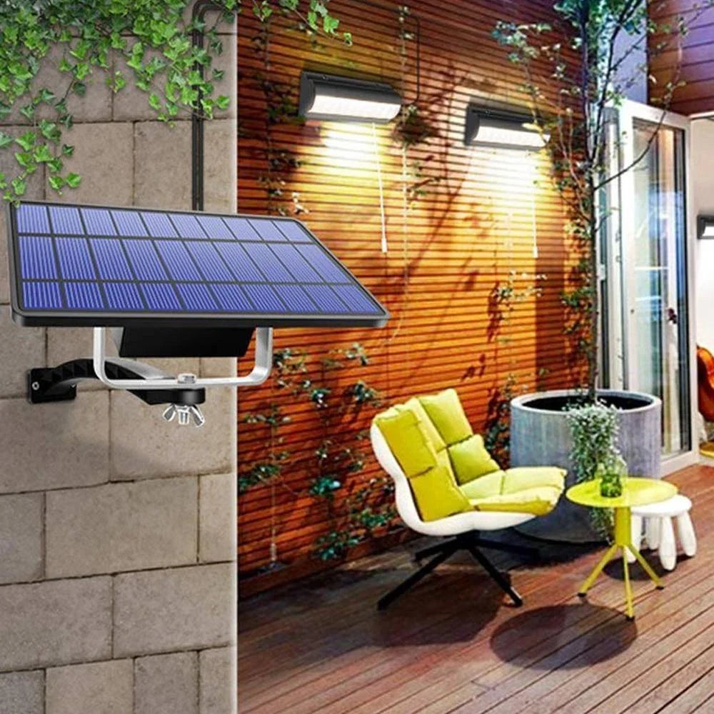 Solar Pendant Light Waterproof Indoor Outdoor Hanging Lamp