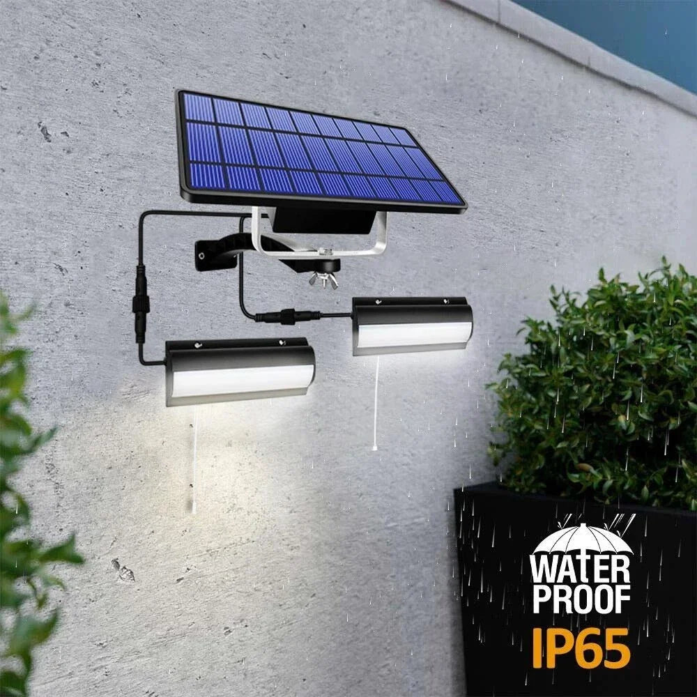 Solar Pendant Light Waterproof Indoor Outdoor Hanging Lamp