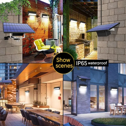 Solar Pendant Light Waterproof Indoor Outdoor Hanging Lamp