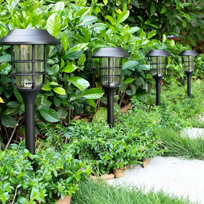 Solar Powered LED Garden Path Lights 6 Pack