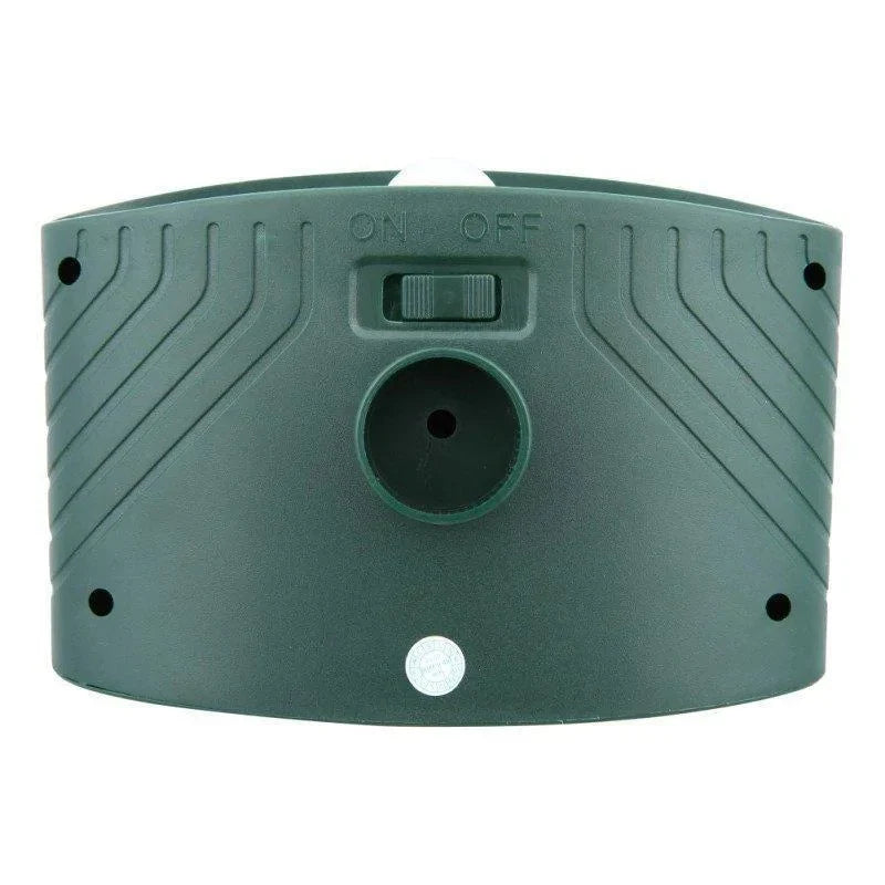 Solar Powered Ultrasonic Animal Repeller with Motion Sensor