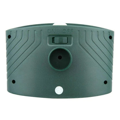 Solar Powered Ultrasonic Animal Repeller with Motion Sensor