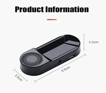 Solar Powered Vehicle Security Warning Light