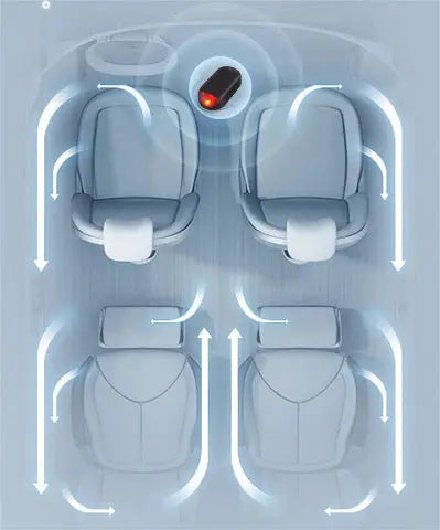 Solar Powered Windshield Snow and Ice Prevention Device