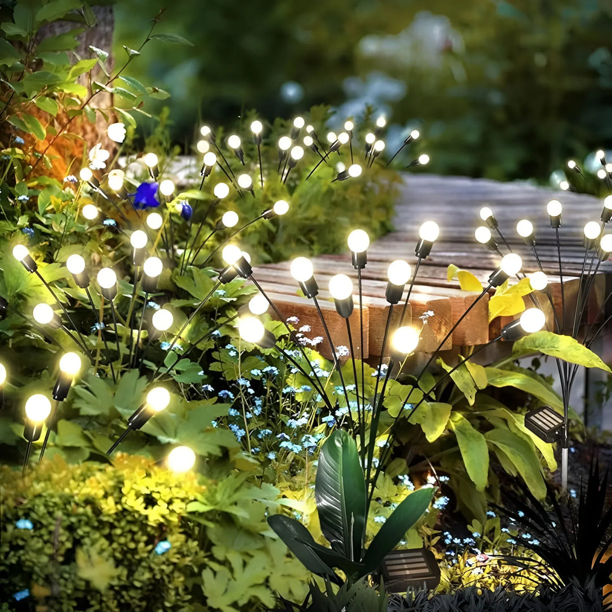 Solar Swaying LED Garden Path Lights