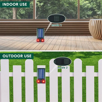 Solar Ultrasonic Bird Repeller with Motion Sensor