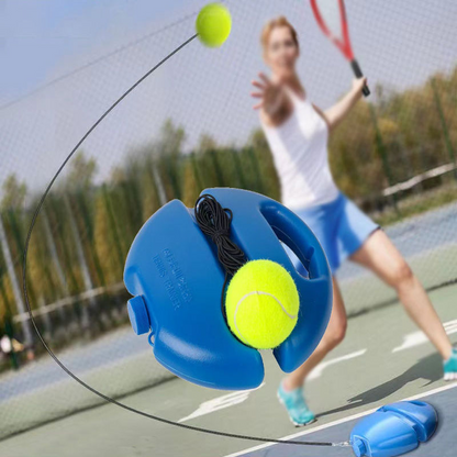 Solo Tennis Trainer Rebound Practice Set