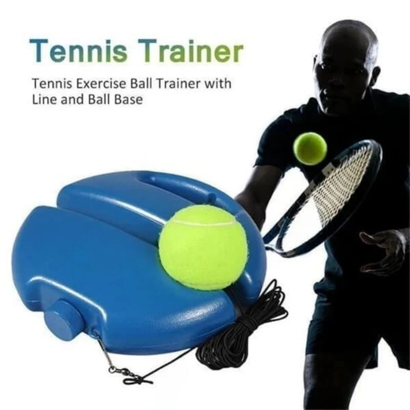 Solo Tennis Trainer Rebound Practice Set