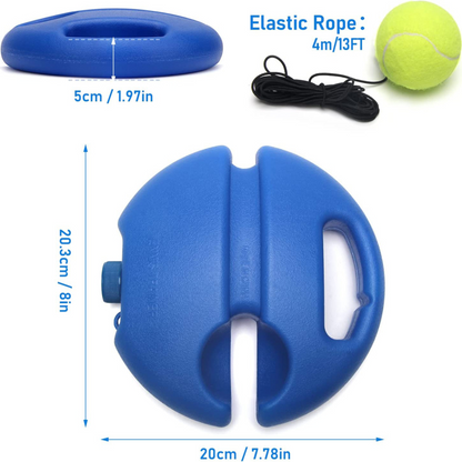 Solo Tennis Trainer Rebound Practice Set